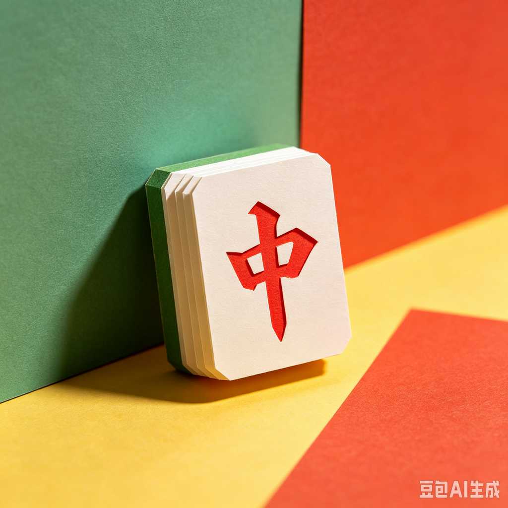 glossy mahjong tiles