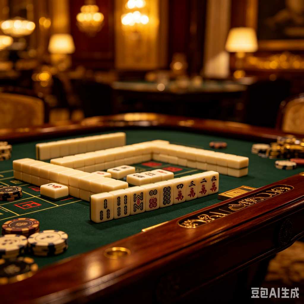 desktop decoration mahjong set
